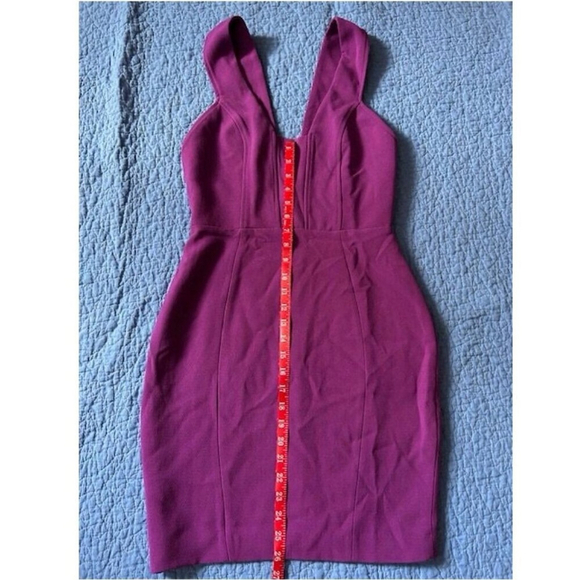 AQAQ “Eva” Mini Dress – Fuchsia Pink (UK 10 / fits S-M) - Picture 5 of 9